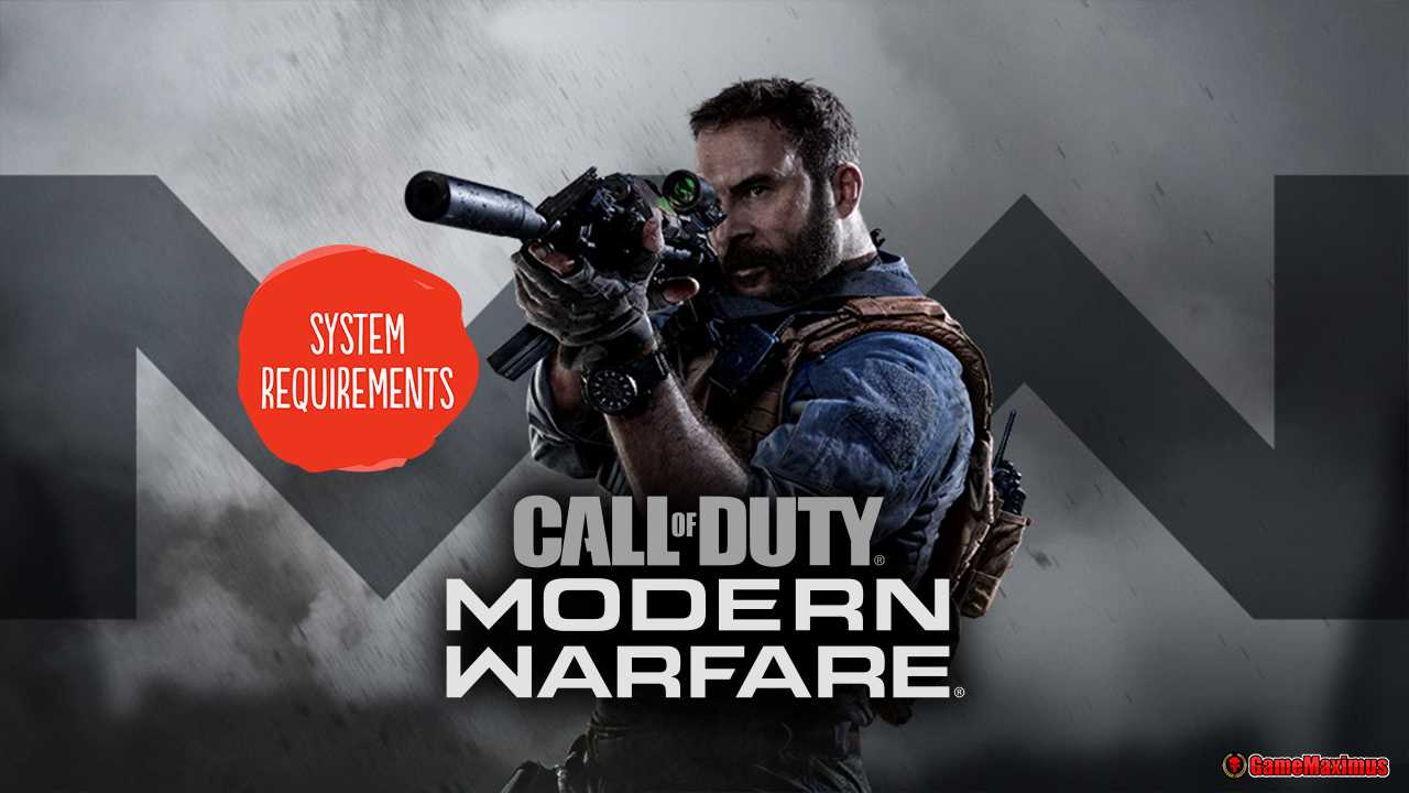 call of duty modern warfare 2019 system requirements